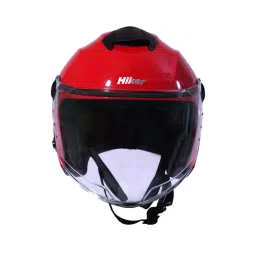 HIKER by Varroc FLASH PRO SPORTS Helmet Gloss Red Small 580 mm Half Face-22