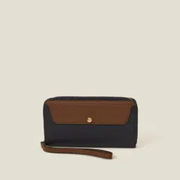 Accessorize London Blue Color Block Wristlet-picture-31