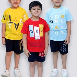CHANDRIKA Kids-Boys Multi Clothing Set-image-7