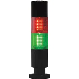 RS PRO Red/Green Buzzer Signal Tower Lamp 2 Lights 45 mm Base Diameter, 2205035-19