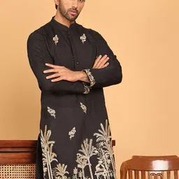 Jompers Men Embroidered Thread Work Kurta-picture-23