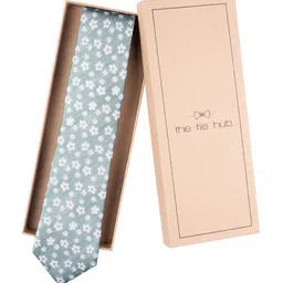The Tie Hub Men Printed Broad Tie-image-55