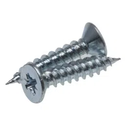 RS PRO Pozidriv Countersunk Steel Wood Screw Bright Zinc Plated, No. 10 Thread, 1in Length (Pack of 250)-image-49