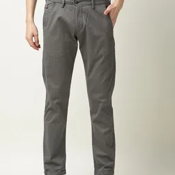 RARE RABBIT Men Aps Mid-Rise Slim Fit Trouser-image-39