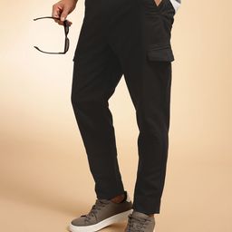 French Connection Men Regular Fit Cargos Trousers-image-45