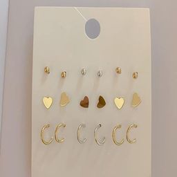 AmazingKarts Korean Gold-Plated Contemporary Studs-52