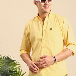 Mast & Harbour Men Standard Pure Cotton Casual Shirt-picture-25