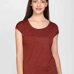 I Love She Women Maroon Dri-FIT T-shirt-image-13