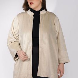 LetsDressUp Women Suede Tailored Jacket-image-99