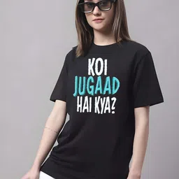 Moda Rapido Women Drop-Shoulder Sleeves T-shirt-picture-30
