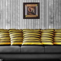 eCraftIndia Multicoloured Shell UV Wall Art-image-32