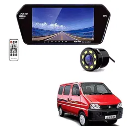 Auto Pearl CBP215 17.78 cm (7 Inch) Screen with Bluetooth & Touch Panel + 8 LED Reverse Camera for Eeco-28