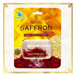 VEDAPURE 100% Mongra Saffron - 1 gm-image-3