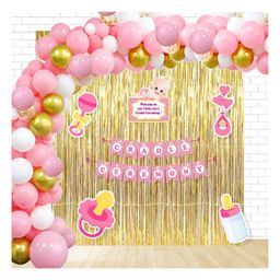 Untumble Baby Girl Cradle Ceremony Foil Kit Pack of 58-image-23