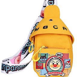 SYGA Celebrity Cartoon Canvas Small Bag Girl Children's Bag Shoulder Messenger Bag Chest Bag - Yellow-image-35
