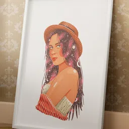 Outfit collections Modern Art Kids Painting For Wall Decor-picture-23