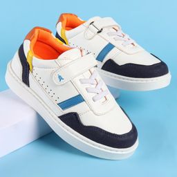 Pine Kids Velcro Closure Casual Shoes  - White-image-93