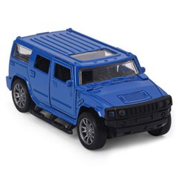 Kids Fun Toys Pull Back 1:32 Die-Cast Car SUV - Blue-15