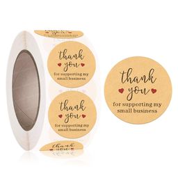 FunBlast Multi Designs Thank You Stickers 4 Rolls-picture-12