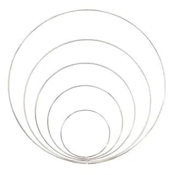 Asian Hobby Crafts Metal Craft Hoop Rings- Set of 5 (Size : 4, 6, 8, 10, 12 inch)-picture-15