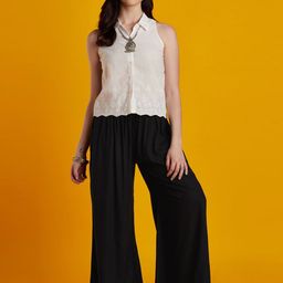 VEDANA Women Flared Ethnic Palazzos-picture-27