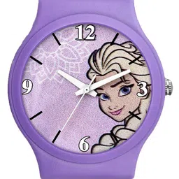 DOUBLERUN Kid Printed Dial & Wrap Around Straps Analogue Reset Time Watch H05NMT-704 image 2