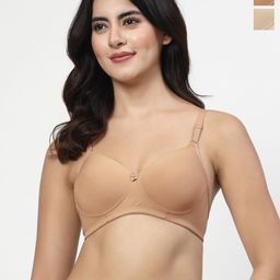 LILY dapyklis Full Coverage Lightly Padded Non-Wired Back Closure T-shirt Bra-picture-9