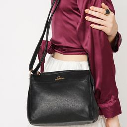 Lavie Cetan Csb Horizontal Women Black Bag-15