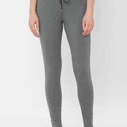 Sweet Dreams Women Charcoal Grey Cotton Lounge Pants-image-79