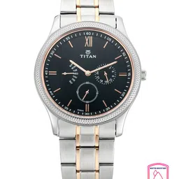 Titan Classique Men Black Analogue watch NL1768KM01-58