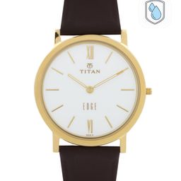 Titan Edge Men White Analogue watch NL679YL01-36