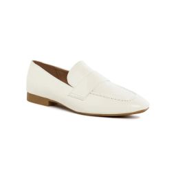 London Rag Flat Heel Loafers Off White-picture-43