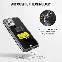 DailyObjects Black & Yellow Printed iPhone 11 Pro Back Case image 3