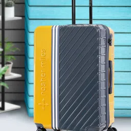 Nasher Miles Vegas Colourblocked Hard-Sided Large Trolley Suitcase-14