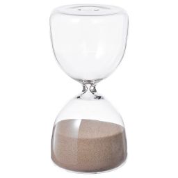ikea eftertänka Decorative hourglass, clear glass/sand, 15 cm-picture-27