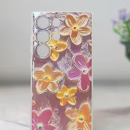 PEEPERLY Floral Printed Samsung Galaxy S22 Ultra Back Case Mobile Accessories-89