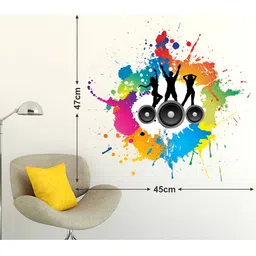 LANSTICK Yellow & Blue Splash-Proof Eco-Friendly Wallpaper-image-43