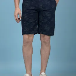 Crimsoune Club Men Printed Slim Fit Chino Shorts-image-72