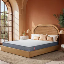 Duroflex LiveIn 2 In 1 Reversible Soft & Firm Sides 5" King Foam Mattress (72x70 Inch)-image-96