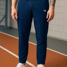 LEE BONEE Mens Airforce Blue Solid Track Pants-image-86