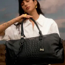 MINI WESST Soho Textured Classic Duffel Bag-26