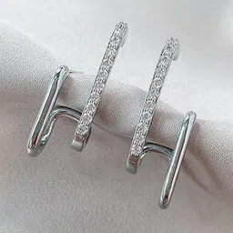 EL REGALO Artificial Stones Studded Contemporary Studs-picture-21