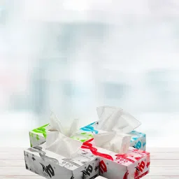 NE SOFT Set Of 4 Ultra Soft Tissue Paper Napkins - 100Pcs Each image 3