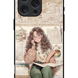 QRIOH Quirky Printed iPhone 16 Pro Max Back Case Mobile Accessories-image-82