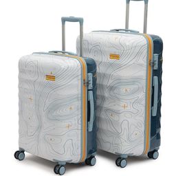 uppercase Set Of 2 Printed Hard-Sided Trolley Bag-image-23