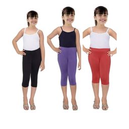 Tik Tok WEARS Girls Multicoloured Cotton Capris-image-85
