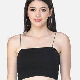 SCORPIUS Women Shoulder Straps Cotton Crop Top-image-49