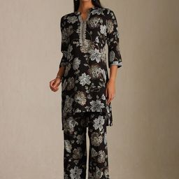 Soch Women Floral Printed Regular Kurta with Palazzos-picture-20