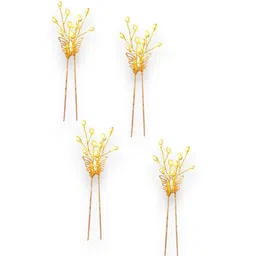 Hair Flare Women Set of 4 Beaded Hair Accessory Set-image-76