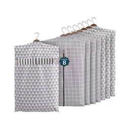 Aura Grey Set of 6 Regular Multi-Utility Organisers-11